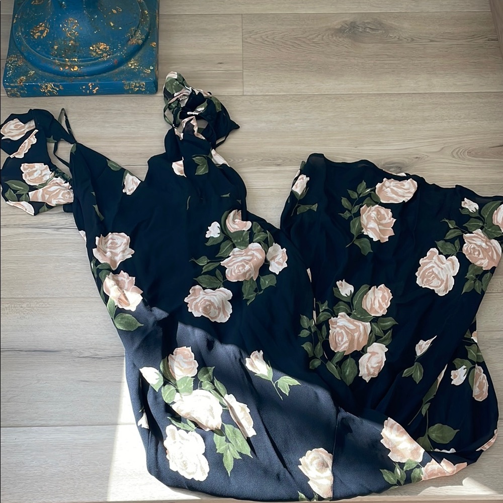 Black Long Reformation Dress